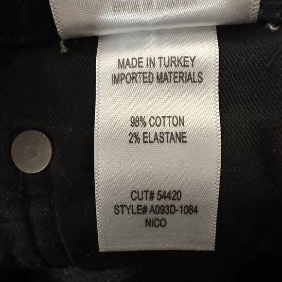 AGOLDE Nico High Rise Slim Jeans in Cassette - Picture 12 of 15